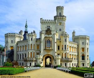 Hluboká Castle, Czech Republic puzzle