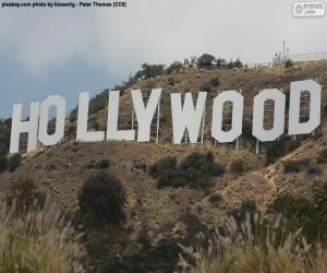 Hollywood Sign puzzle