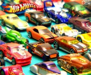 Hot Wheels cars puzzle