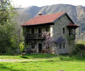 House In field puzzle