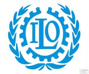 ILO logo, International Labour Organization puzzle