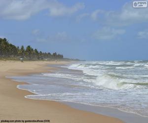 Imbassai Beach, Brazil puzzle