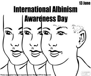 International Albinism Awareness Day puzzle