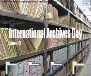 International Archives Day puzzle