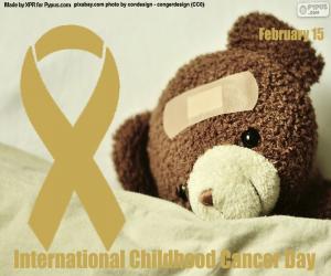 International Childhood Cancer Day puzzle