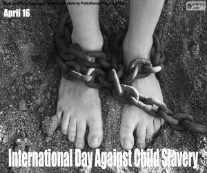 International Day Against Child Slavery puzzle