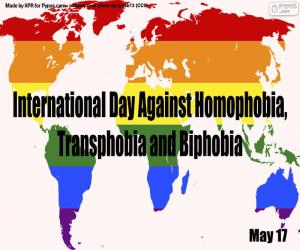 International Day Against Homophobia, Transphobia and Biphobia puzzle