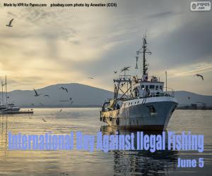 International day against illegal fishing puzzle