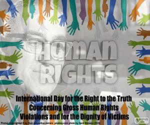 International Day for the Right to the Truth puzzle