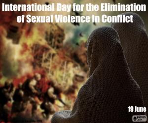 International Day for the Elimination of Sexual Violence in Conflict puzzle