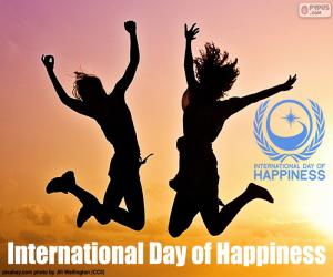 International Day of Happiness puzzle