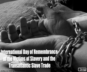 International Day of Remembrance of the Victims of Slavery and the Transatlantic Slave Trade puzzle