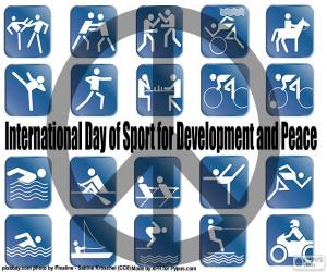 International Day of Sport for Development and Peace puzzle