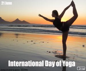 International Day of Yoga puzzle