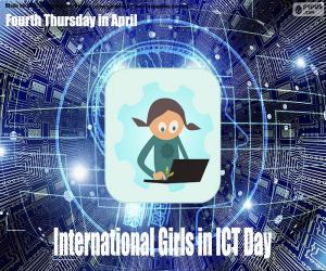 International Girls in ICT Day puzzle