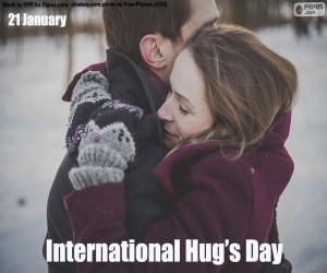 International Hug's Day puzzle