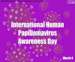 International Human papillomavirus Awareness Day puzzle