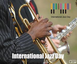 International Jazz Day puzzle