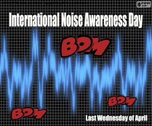 International Noise Awareness Day puzzle