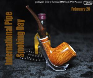 International Pipe Smoking Day puzzle