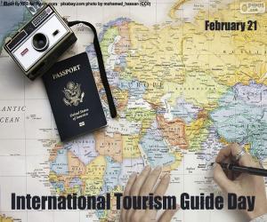 International Tourism Guide Day puzzle