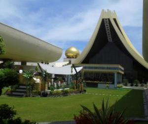Istana Nurul Iman, Brunei puzzle