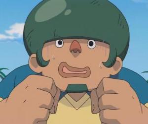 Jack Wallside or Heigoro Kabeyama is the large and timid defender of Raimon Eleven puzzle