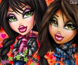 Jade and Sasha Bratz puzzle