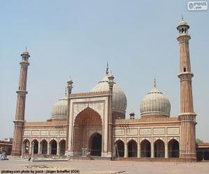 Jama Masjid, India puzzle