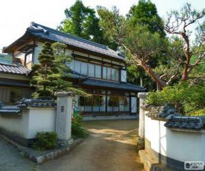 Japanese traditional House puzzle