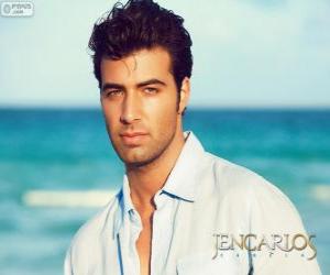 Jencarlos Canela, singer and actor cuban-American puzzle