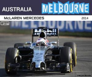 Jenson Button - McLaren - 2014 Australian Grand Prix, 3rd classified puzzle