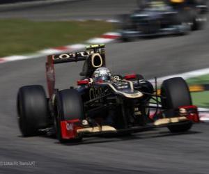 Jerome d'Ambrosio, Lotus 2012 puzzle