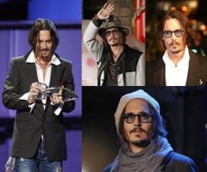 Johnny Depp is an American actor. puzzle