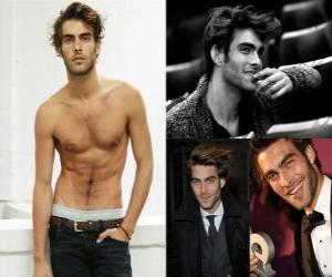 Jon Kortajarena model Spanish puzzle