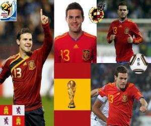 Juan Mata (The Magic ankle) Spanish National Team forward puzzle