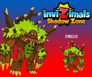 Jungleus. Invizimals Shadow Zone. Guardian Spirit of the forest puzzle