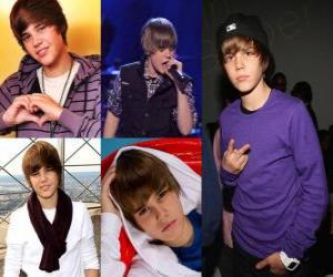 Justin Bieber is a Canadian pop singer. puzzle