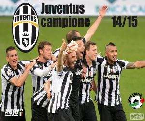 Juventus champion 2014-20015 puzzle