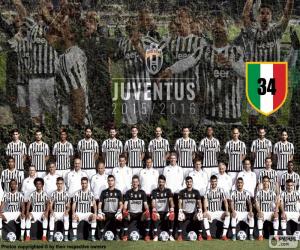 Juventus champion 2015-20016 puzzle