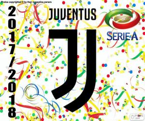 Juventus, champion 2017-2018 puzzle