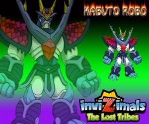 Kabuto Robo. Invizimals The Lost Tribes. Invizimal trained to protect the secrets of Kenichi puzzle