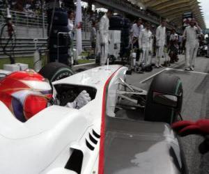 Kamui Kobayashi - BMW Sauber - Sepang 2010 puzzle