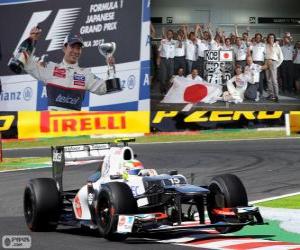 Kamui Kobayashi - Sauber - Grand Prix of Japan 2012, 3rd classified puzzle