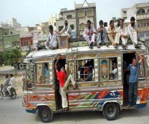 Karachi bus puzzle