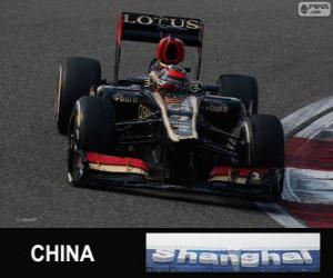 Kimi Räikkönen - Lotus - 2013 Chinese Grand Prix, 2nd classified puzzle