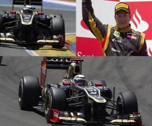 Kimi Räikkönen - Lotus - European Grand Prix (2012) (ranked 2nd) puzzle