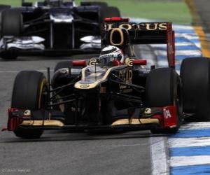 Kimi Räikkönen - Lotus - Grand Prix of Germany 2012, 3rd position puzzle