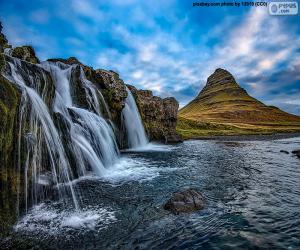 Kirkjufellsfoss, Iceland puzzle