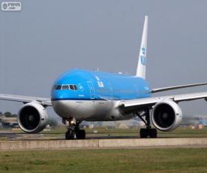 KLM Royal Dutch Airlines, Netherlands puzzle